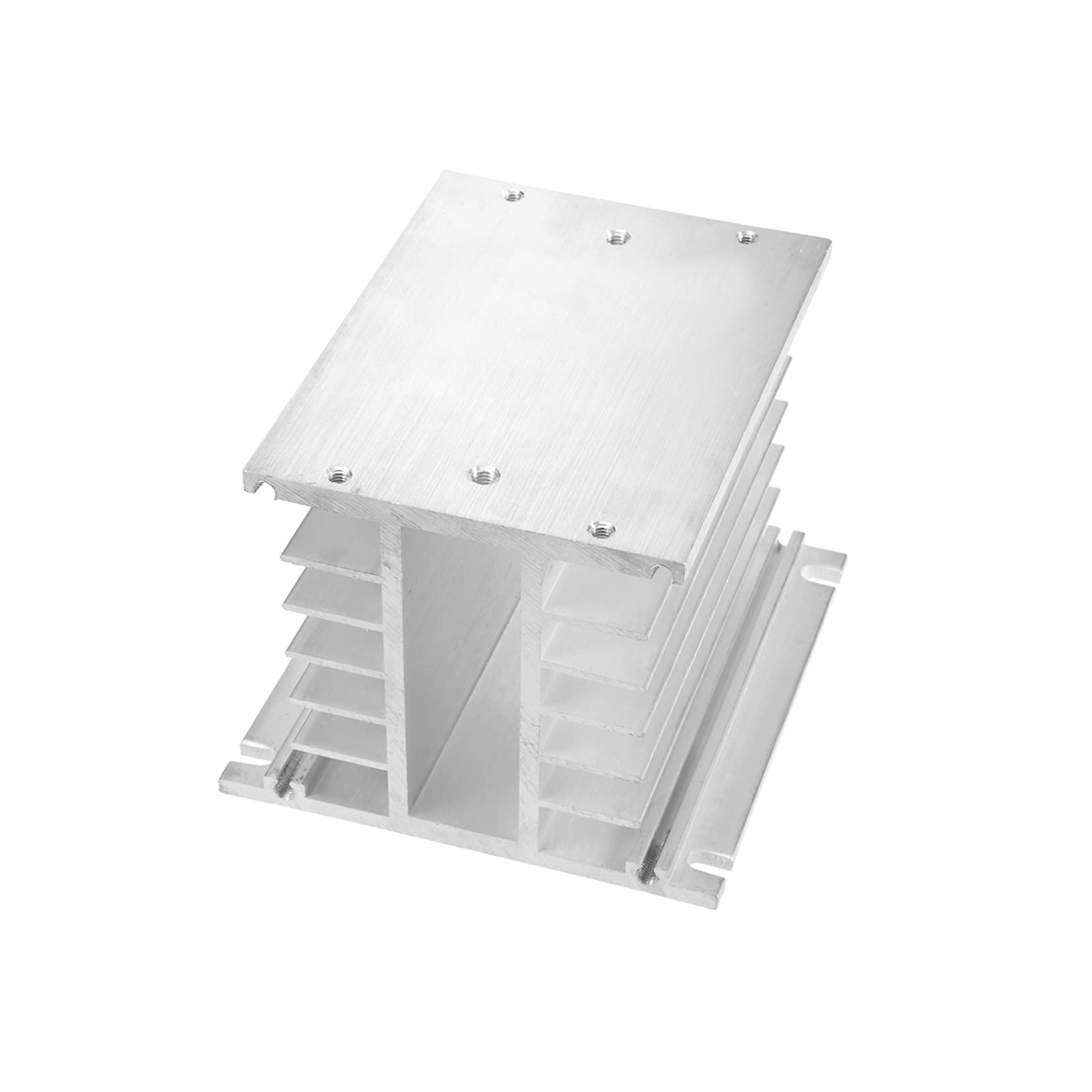 DMiotech High-Performance Heat Sink Cooler for 10A-100A Solid State Relays - Efficient Thermal Dissipation Solution for Industrial Automation & Power Electronics