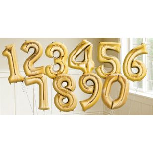 JUMBO Number Balloons - Large Foil Birthday Party Decorations for Anniversary, Graduation, Baby Shower & Wedding Events - Perfect for Photo Backdrops & Celebration Decor