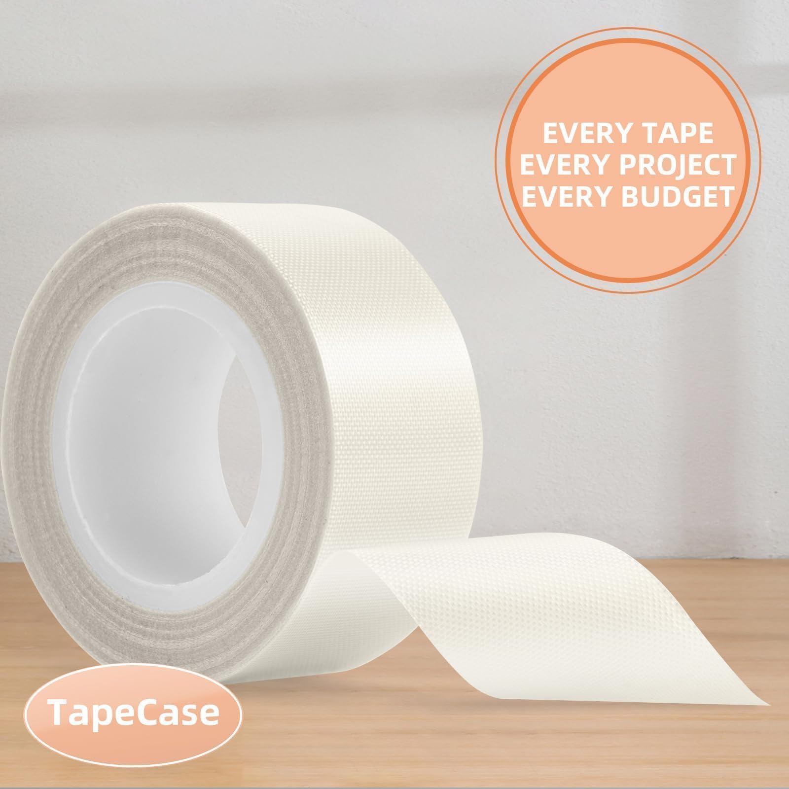 1 Inch x 33 Feet Low Friction Tape - Drawer Slide Tape, Anti-Slip Grip Tape for Smooth Gliding - Squeak Resistant, Non-Abrasive Surface Protection Tape for Furniture, Cabinets, Drawers & Curtains - Perfect for Home, Office & DIY Projects