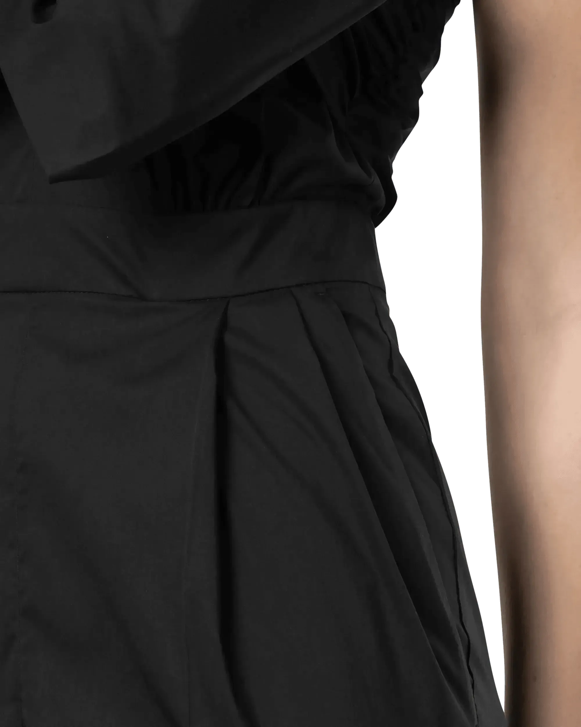 Elegant One Shoulder Bow Detail Jumpsuit for Women - Perfect for Cocktail Parties, Date Nights & Special Occasions