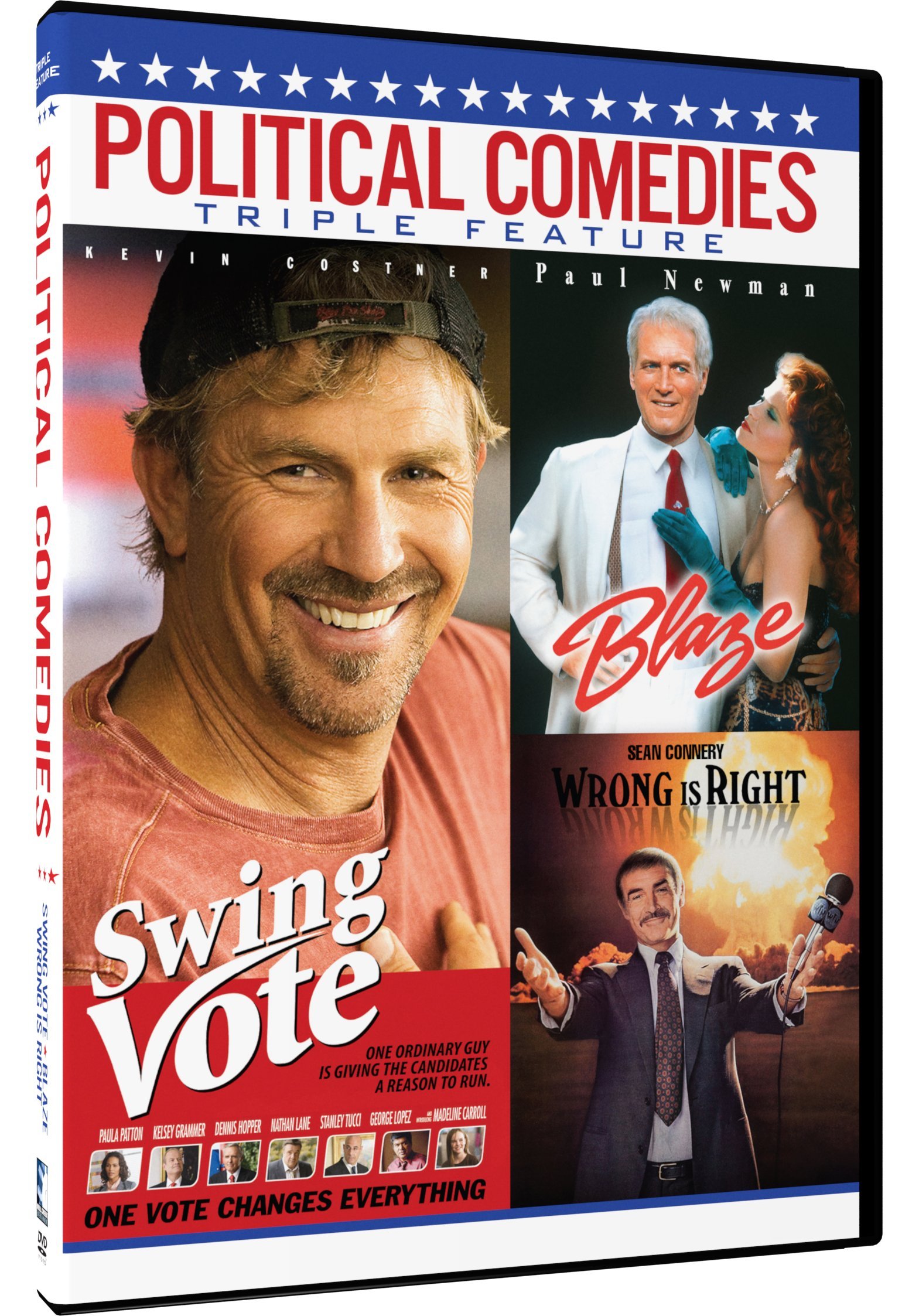 Best Political Comedy Movies - Triple Feature DVD Set | Hilarious Satire Films for Movie Nights & Parties