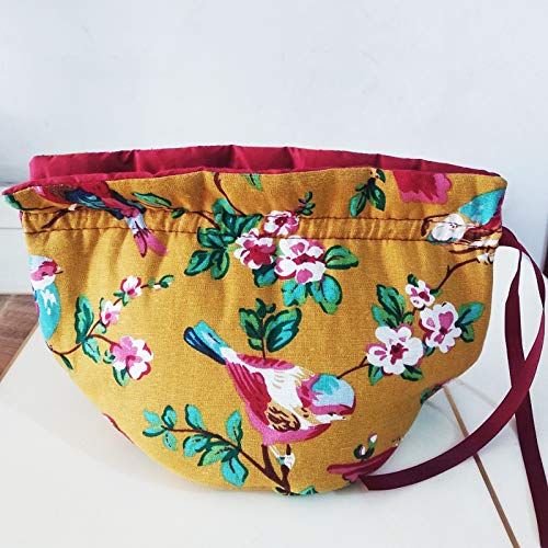 Printed Cotton Tea Cozy for Teapots - Insulated Tea Pot Cover to Keep Warm & Dust-Free - Decorative Kitchen Accessories for Home Use - Perfect for Afternoon Tea, Tea Parties & Cozy Kitchen Decor (C11)