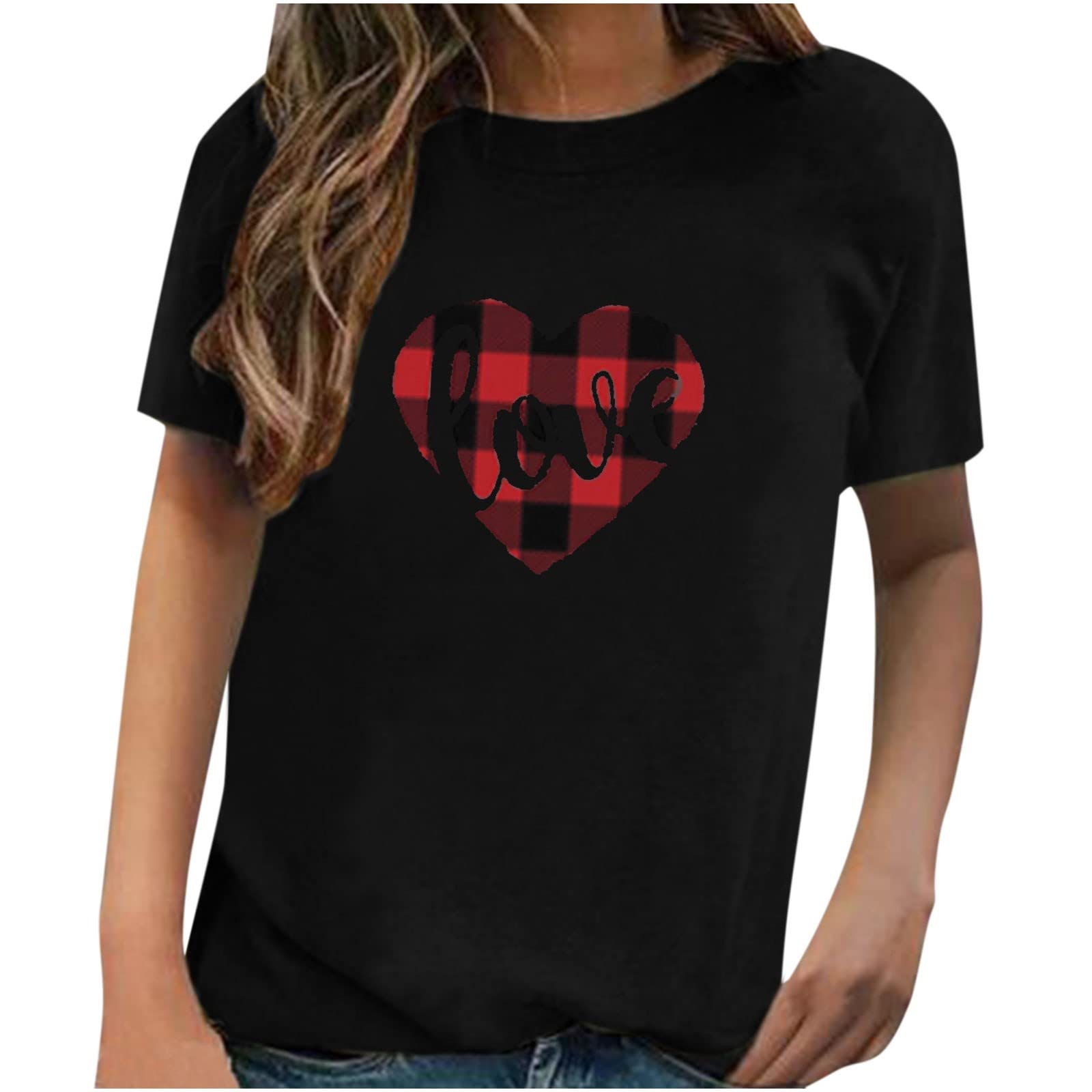 Women's Casual Short Sleeve Graphic T-Shirt - Summer & Fall Fashion Top - Perfect for Daily Wear, Outings, and Casual Events