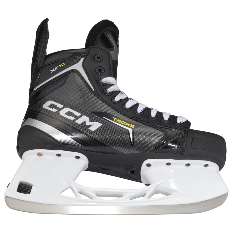 CCM Tacks XF70 Intermediate Ice Hockey Skates - Lightweight & Durable for Competitive Play & Training