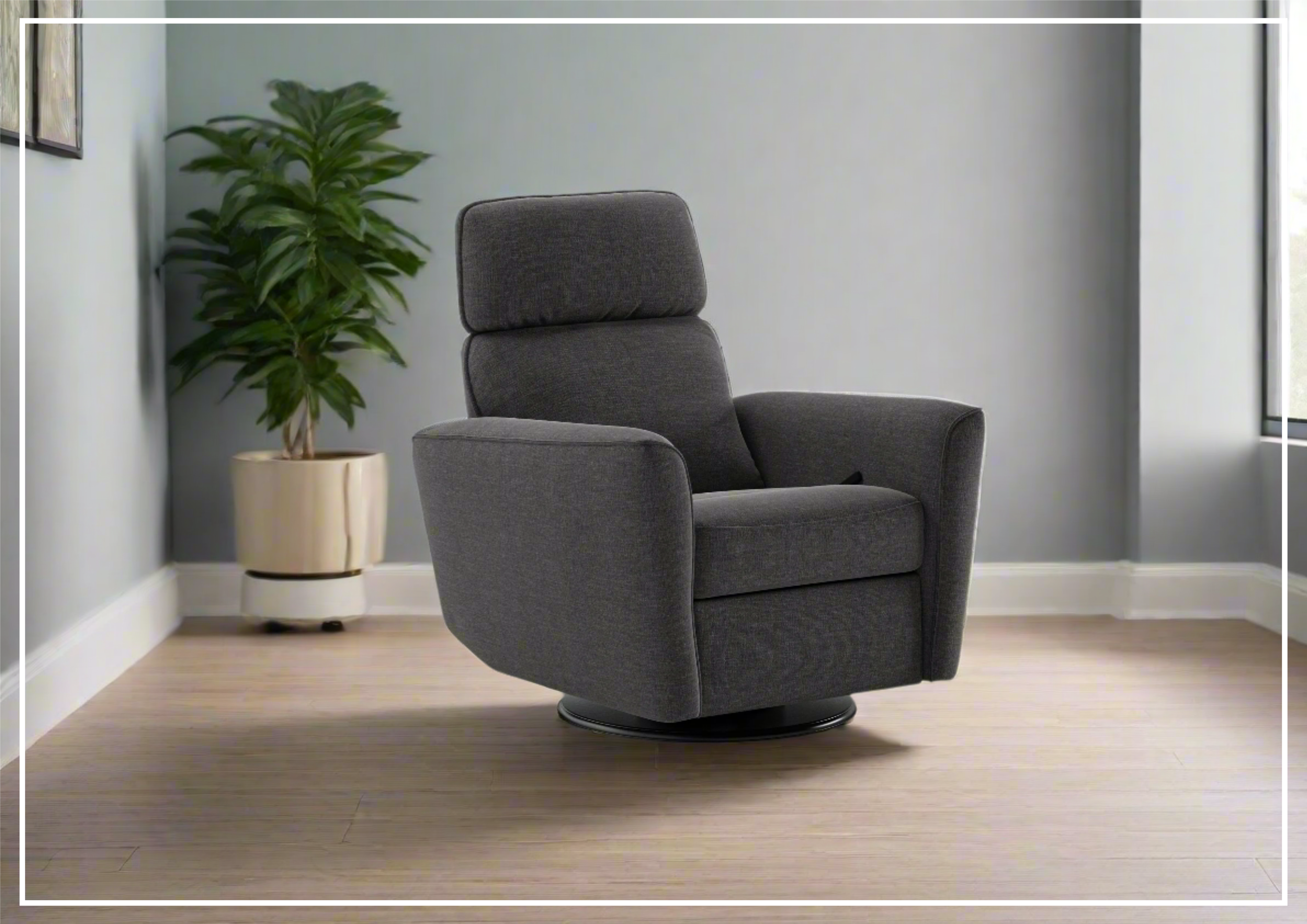 Power & Manual Recliner Chair with Welted Fabric - Comfortable Lift Chair for Living Room, Home Theater & Office - Adjustable Electric Reclining Sofa with USB Charging Port