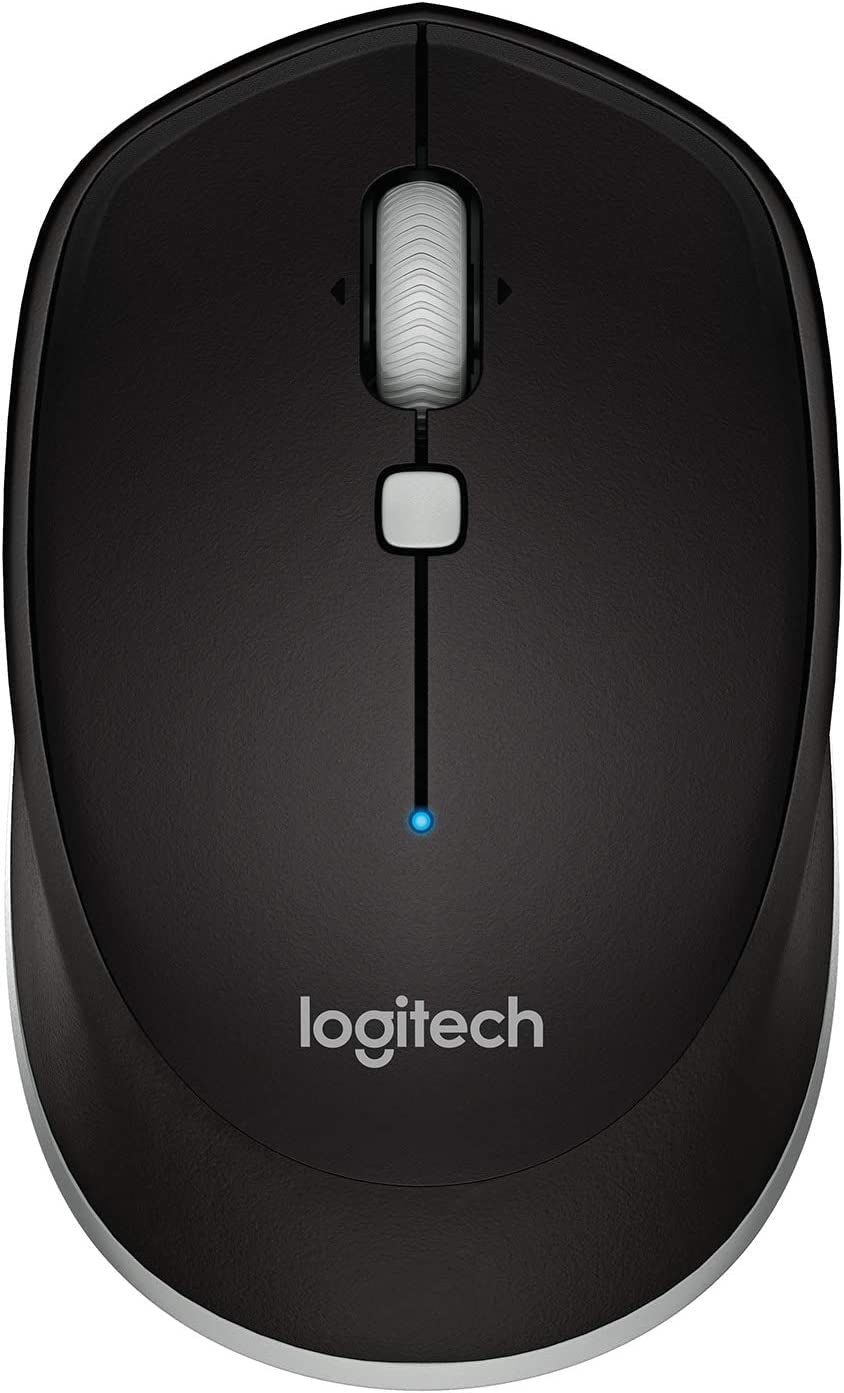 Logitech M535 Bluetooth Wireless Mouse - 1000 DPI Optical Sensor, Ergonomic Design for Comfort, Black - Perfect for Laptops, Desktops & Travel Use