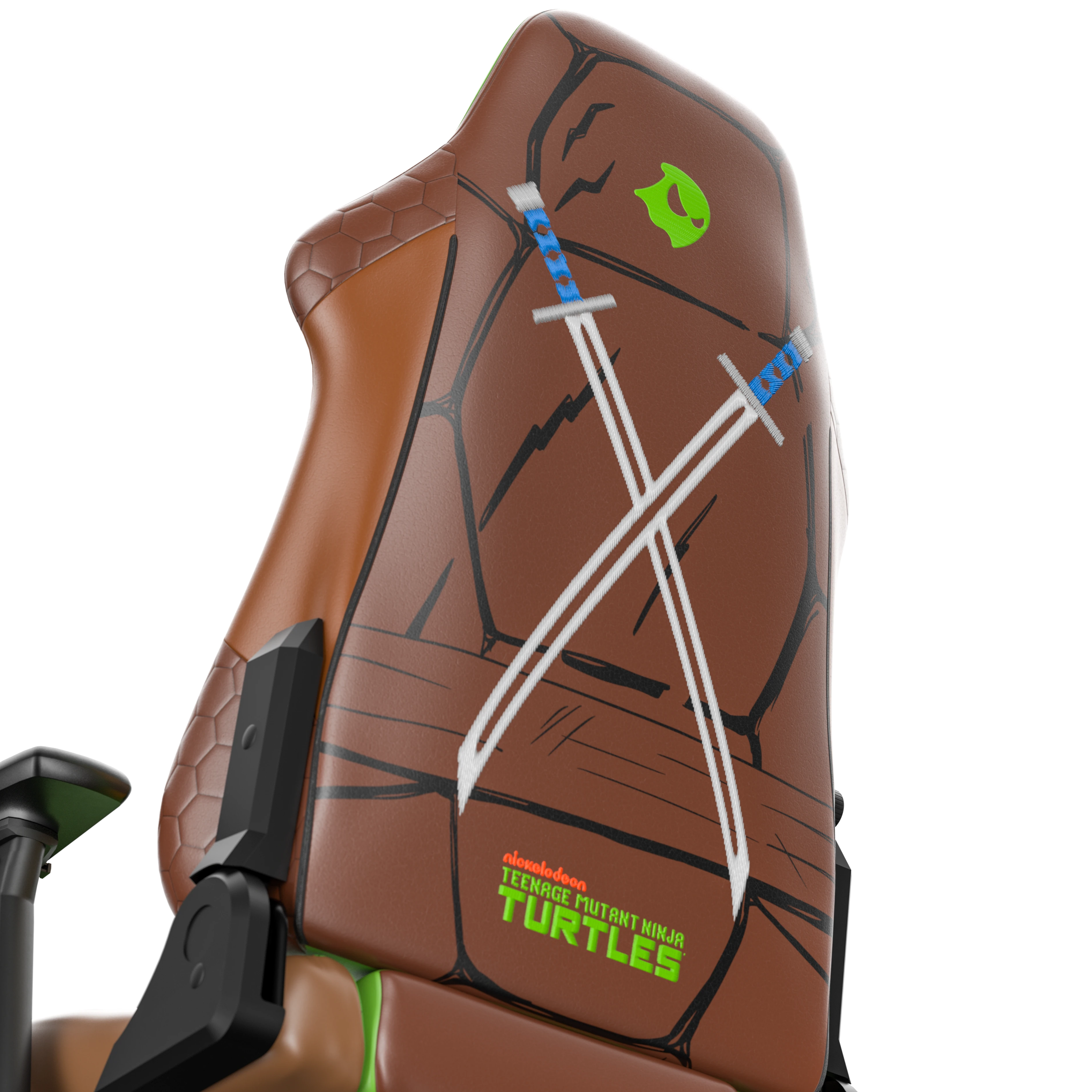 TMNT Leonardo Limited Edition Gaming Chair - Sentinel Series - Ergonomic Design for Comfortable Gaming & Office Use - Perfect for Teen & Adult Gamers