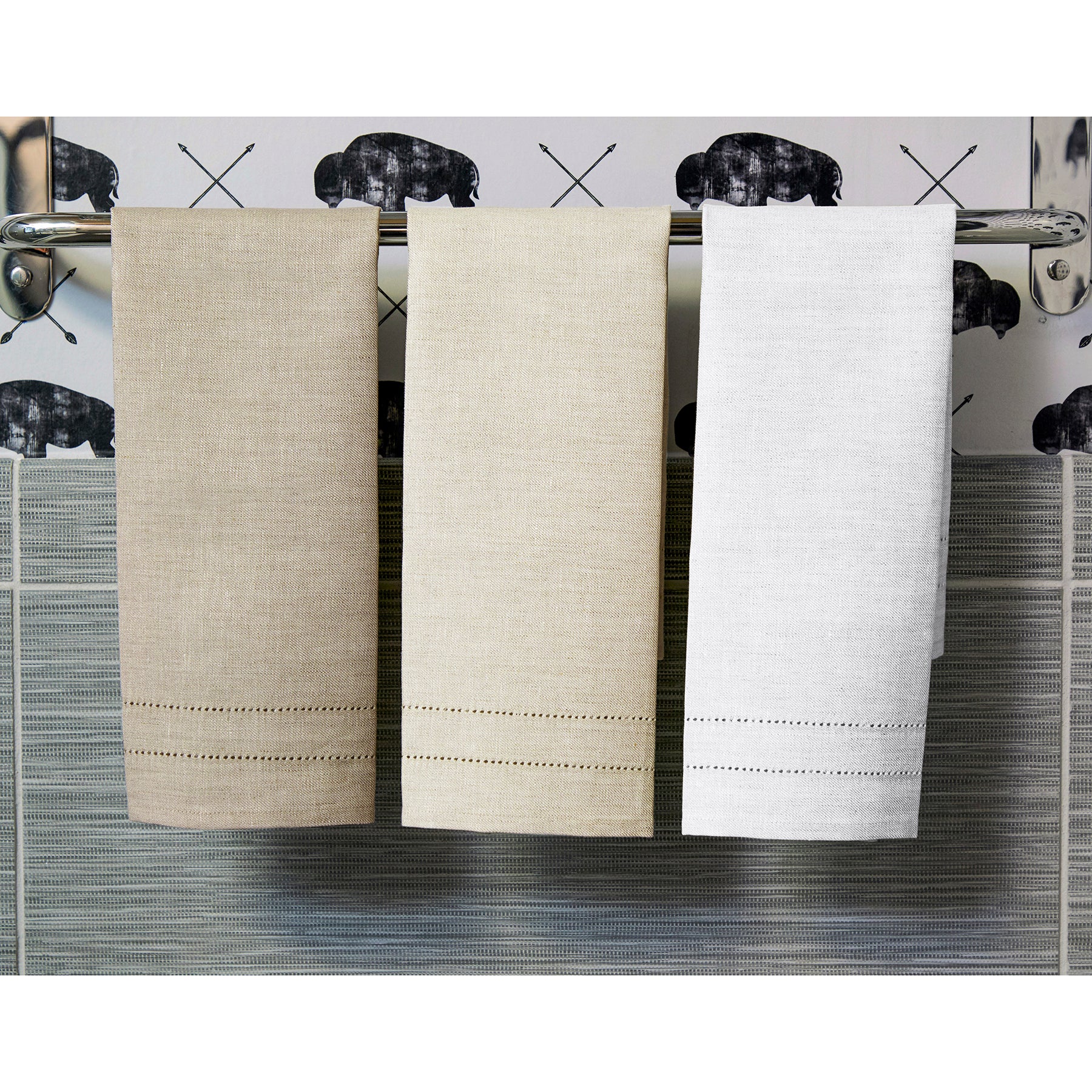 Premium Cotton Hand Towels - Soft, Absorbent & Quick-Drying Bath & Kitchen Towels for Home, Gym & Travel | 12-Pack