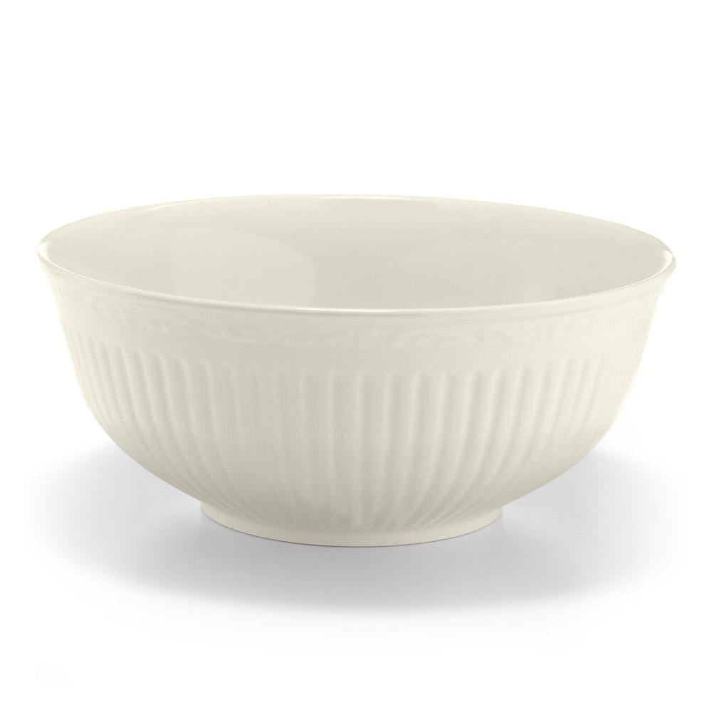 Italian Countryside® Ceramic Vegetable Serving Bowl - Handmade Rustic Farmhouse Style for Salads, Fruits & Appetizers - Perfect for Dining, Entertaining & Kitchen Decor