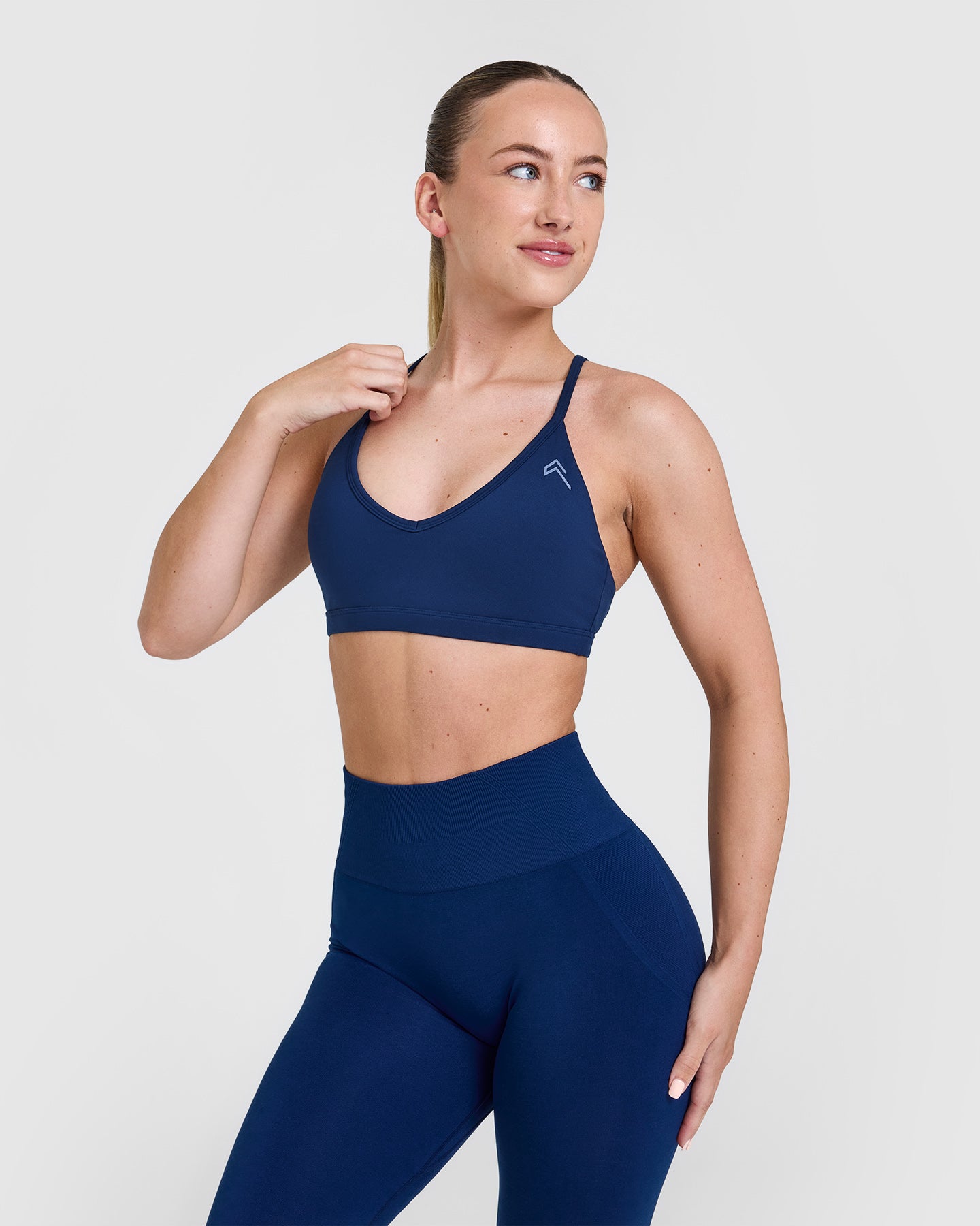 Timeless Strappy Bralette - Comfortable Wireless Bra for Women | Midnight Black Lace Underwear | Perfect for Yoga, Lounge & Everyday Wear