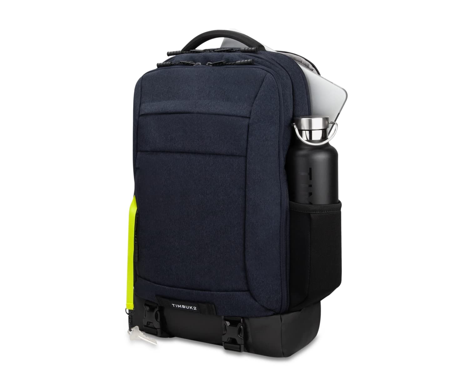 Timbuk2 Authority Laptop Backpack Deluxe - Waterproof 17 Inch Laptop Bag with USB Charging Port, Eco-Friendly Nightfall Fabric - Perfect for Work, Travel & College
