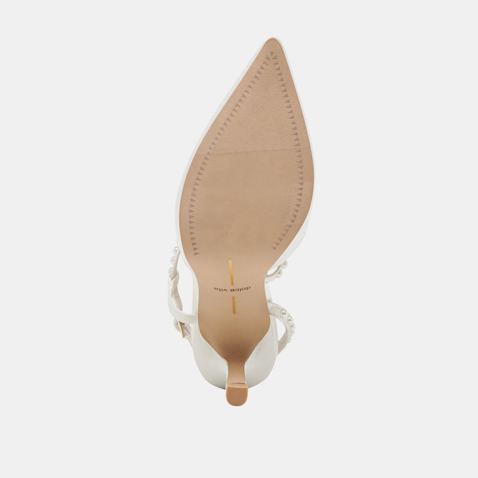 KAMRA Pearl Heels - Elegant True White Satin High Heels for Women | Perfect for Weddings, Prom & Evening Parties