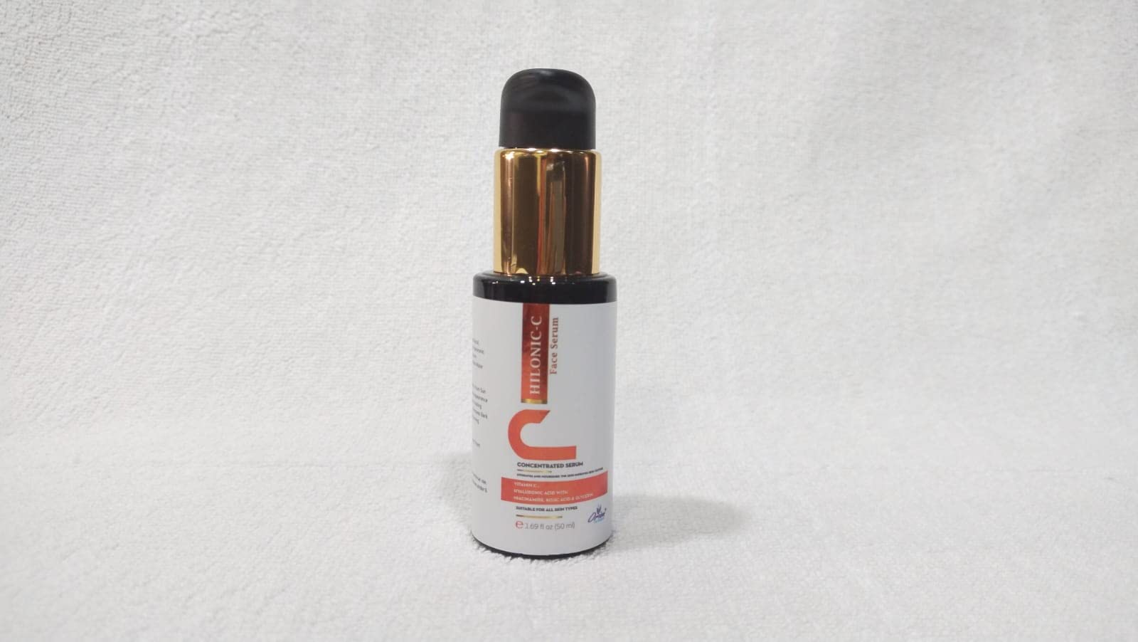 ORION HILONIC-C Vitamin C 20% Face Serum with Kojic Acid 1% & Ferulic Acid 0.5% | Brightening, Hydrating & Anti-Aging Treatment | Boosts Collagen, Skin Regeneration | Plumps & Reduces Wrinkles | 50ml | Perfect for Daily Skincare Routine & Nighttime Repair