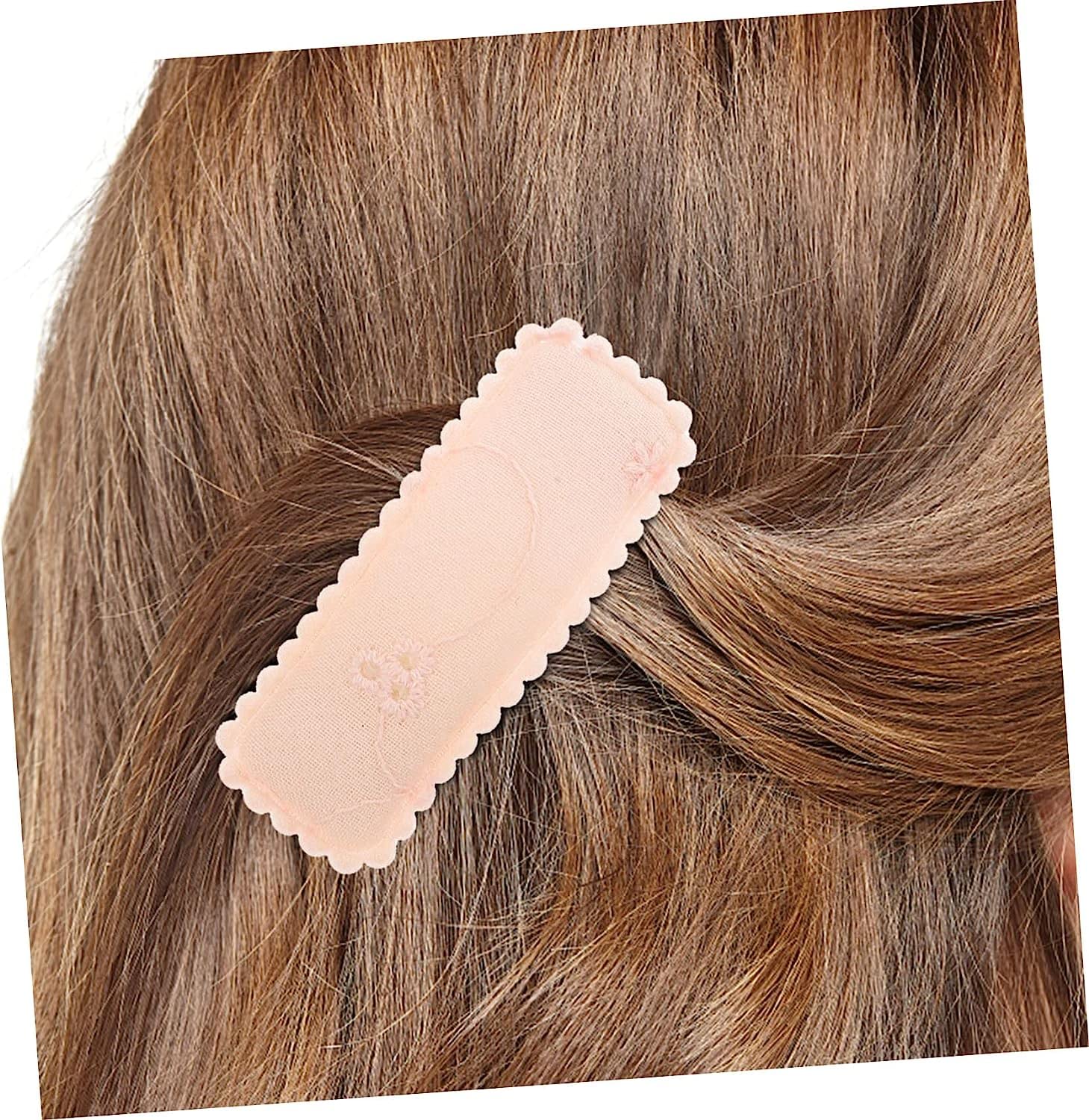MIFANI 10 Pairs Hair Clips for Women - Alloy & Fabric Small Hair Barrettes, Decorative Hairpins for Wedding, Party & Everyday Use - Elegant Hair Accessories for Thin Hair & Girls