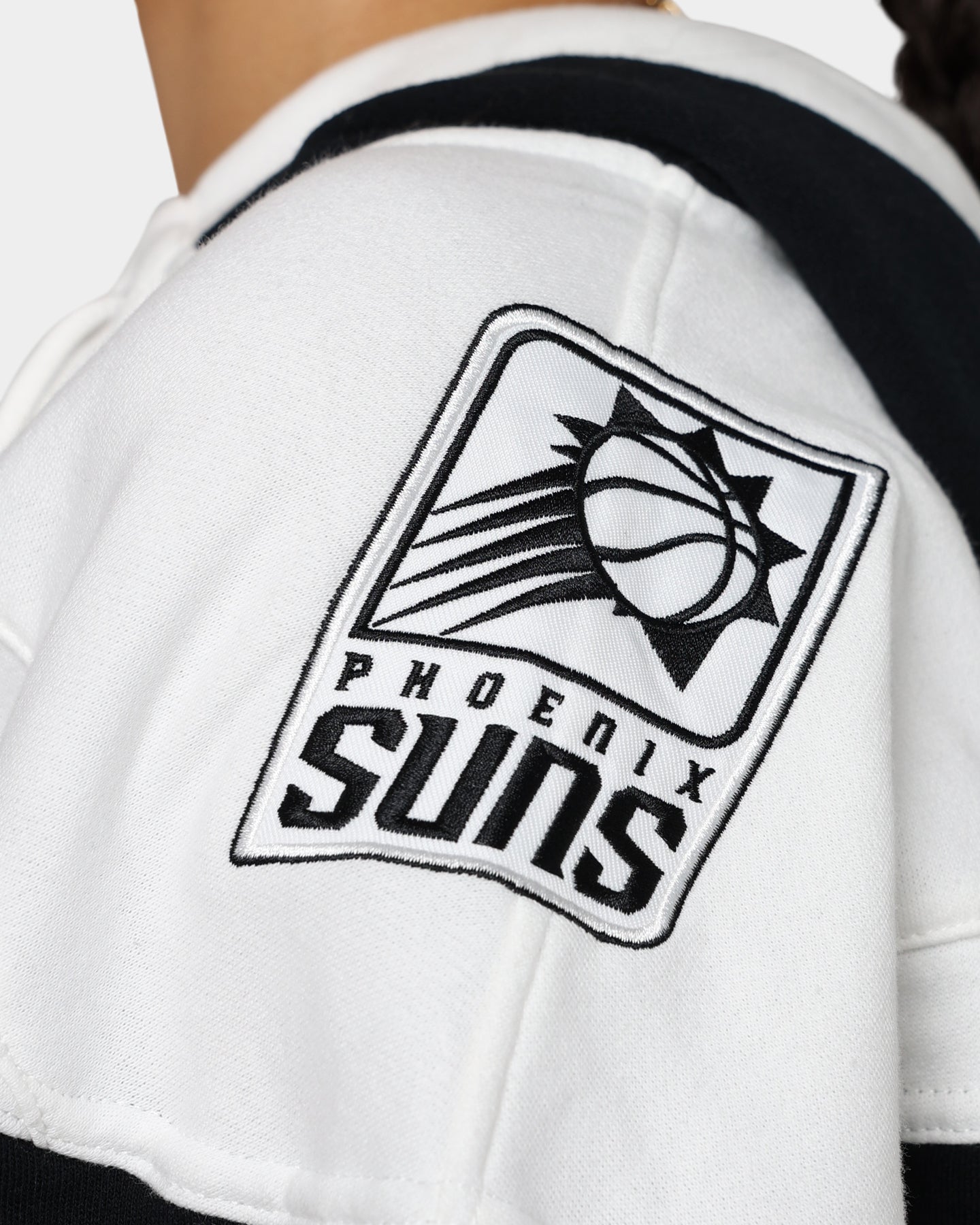47 Brand Phoenix Suns Superior Lacer Hoodie - Men's NBA Basketball Pullover Sweatshirt (Jet Black) - Perfect for Game Day, Casual Wear & Street Style