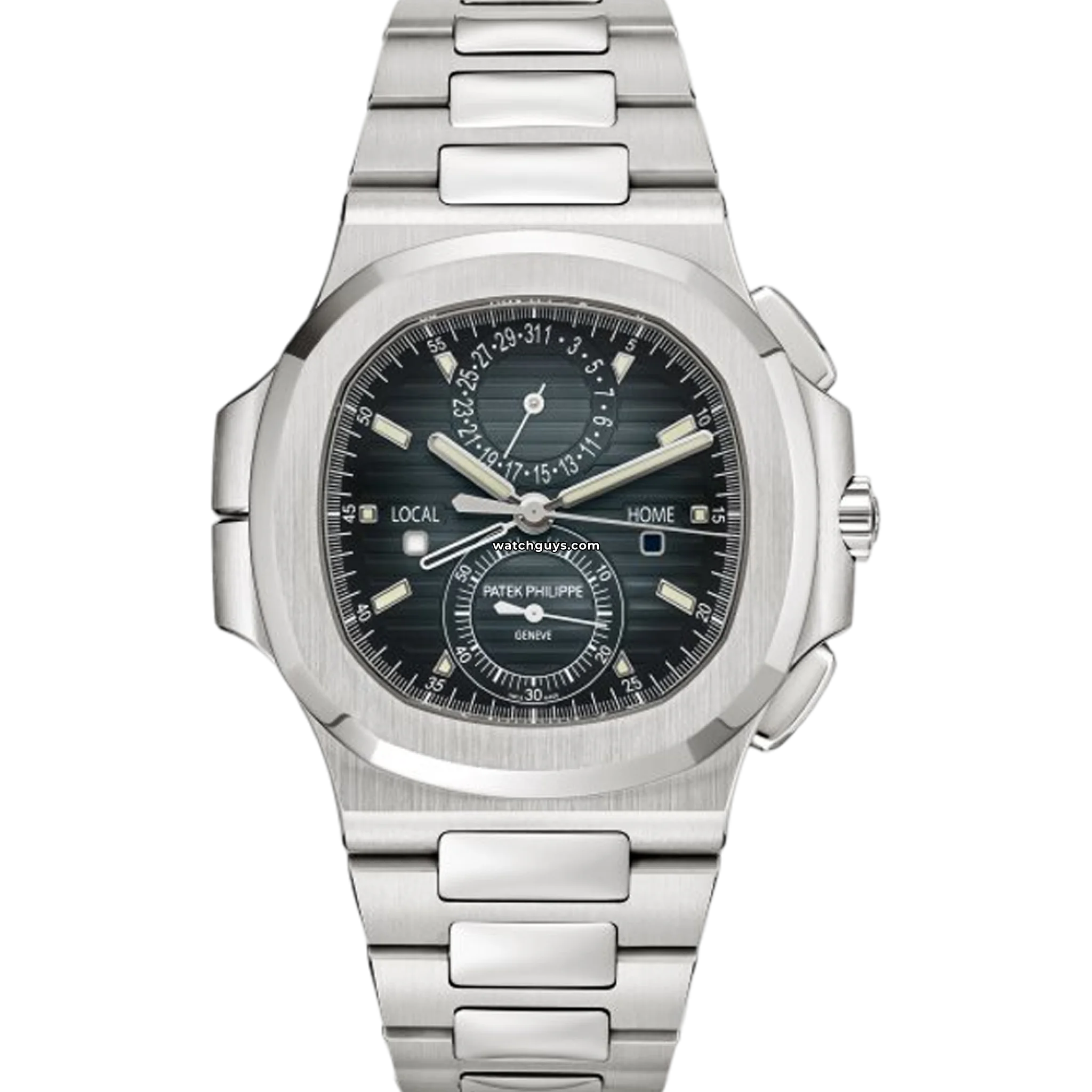 Patek Philippe Nautilus 5990/1A 001 Luxury Men's Watch - Stainless Steel Chronograph for Business & Formal Occasions