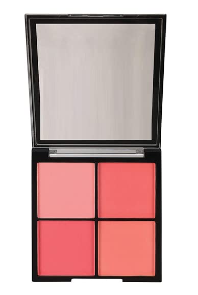 Matte Finish Blusher Pink Palette - Natural Look Blush Powder for Cheeks, Buildable & Long-Lasting - Perfect for Everyday Makeup & Special Occasions