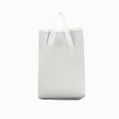Premium White Insulated Takeout Food Bags - Tamper Evident, 8.25