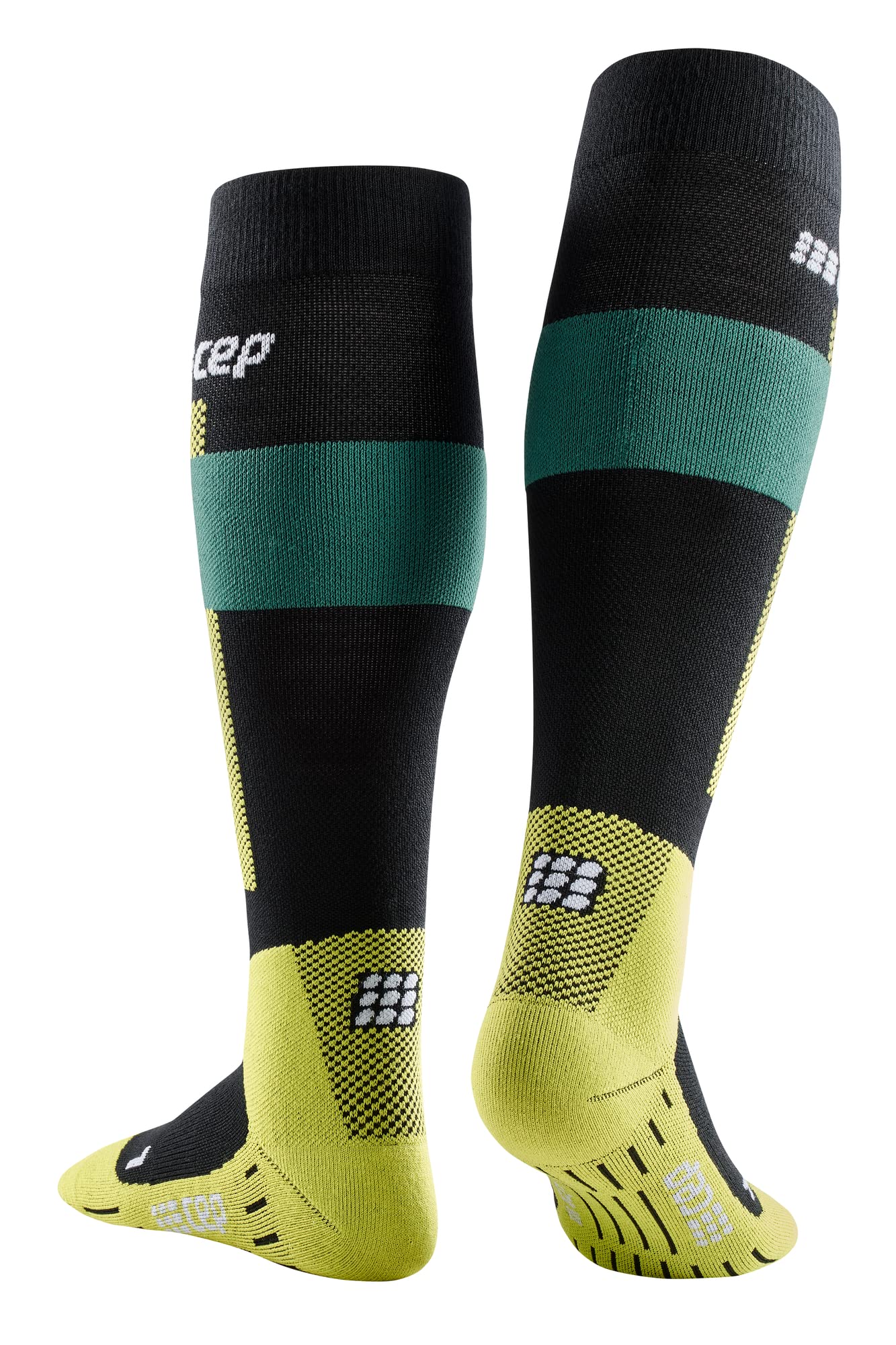 CEP Men's Merino Wool Compression Socks - Thermal Winter Ski Socks for Performance & Warmth - Perfect for Skiing, Snowboarding & Cold Weather Activities