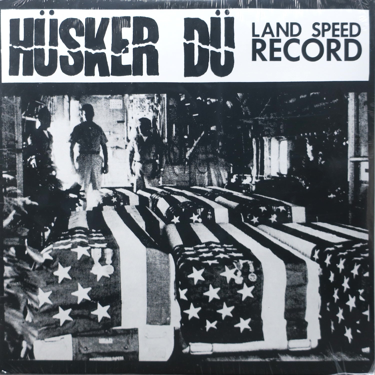 HUSKER DU 'Land Speed Record' Vinyl LP - Limited Edition 1982 Punk Rock Album by SST Records | Perfect for Punk Music Collectors & Vintage Vinyl Enthusiasts