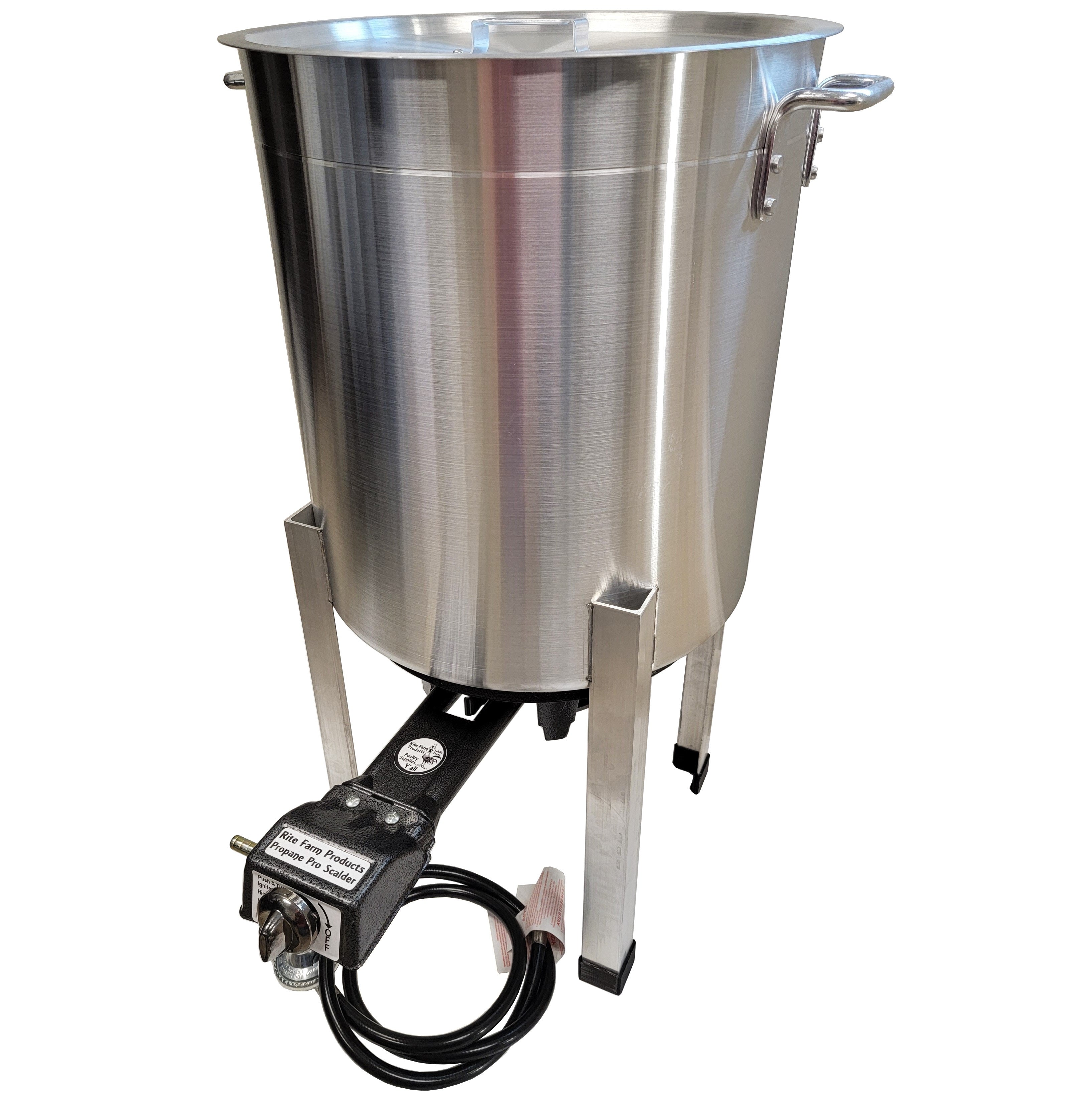 15 Gallon Propane Poultry Scalder for Chicken Processing - Made in USA | Perfect for Small Farms & Homesteads