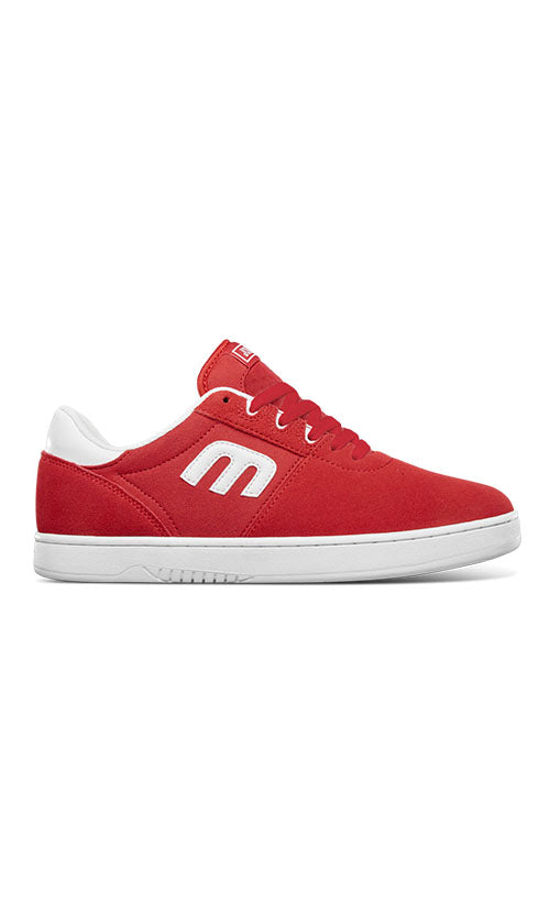 Etnies Joslin Men's Skate Shoes - Red & White | Durable & Comfortable for Skateboarding, Streetwear & Casual Wear