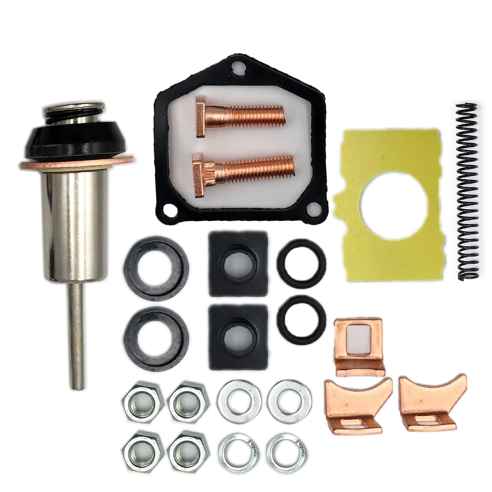 Harley-Davidson Big Twin & Sportster Starter Solenoid Repair Kit - OEM# 31604-91 Replacement - Fixes Motorcycle Electrical Issues for Smooth Engine Starts (Ideal for DIY Repairs & Roadside Emergencies)