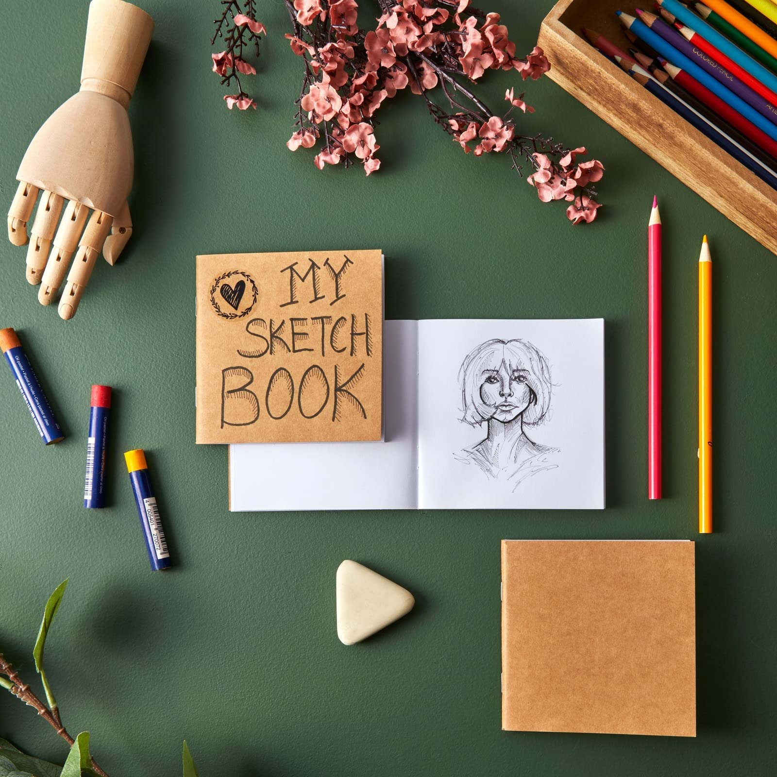 48-Pack Mini Kraft Notebooks for Kids - 4x4 Inch Sketchbooks for Classroom & Travel Writing
