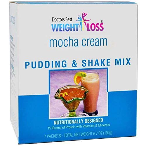 Healthy Meal Replacement Shakes & Pudding - Low Calorie Protein Shakes for Weight Loss, Energy Boost - Vegan Keto Snacks for Workouts & On-The-Go - Mocha Flavor (7 Servings) - Perfect for Busy Professionals & Fitness Lovers