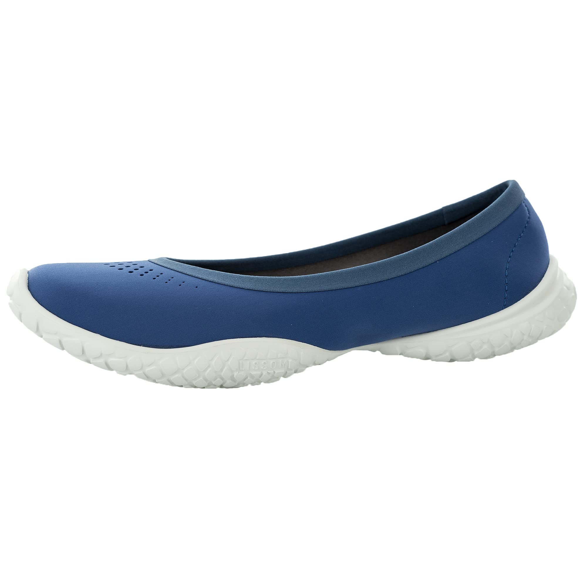 LISSOM Women's Ballet Flats - Lightweight Slip-On Comfortable Shoes with Stretchy & Flexible Design | Machine Washable for All Day Wear | Perfect for Work, Travel and Casual Outfits