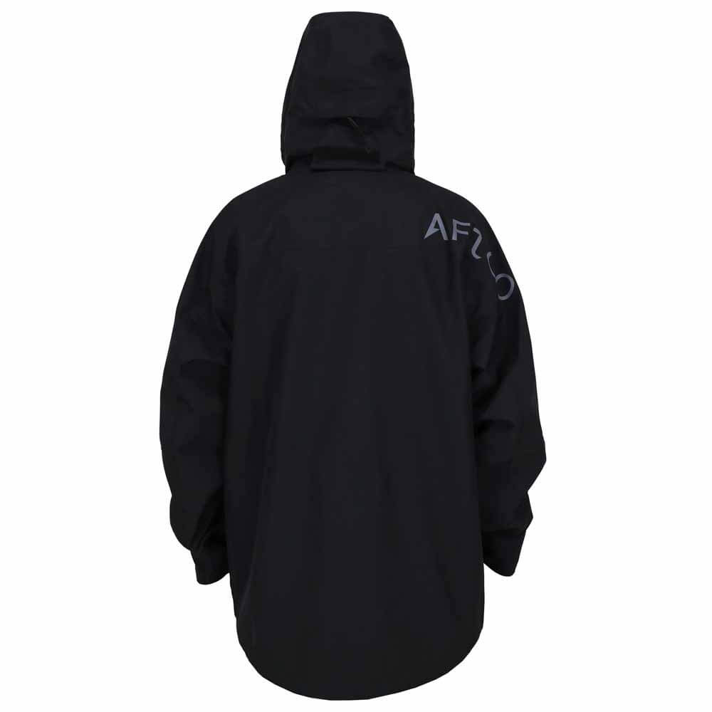 AFTCO Black Barricade Waterproof Rain Jacket for Men - Lightweight Fishing & Outdoor Gear for Hiking, Hunting & Bad Weather Protection