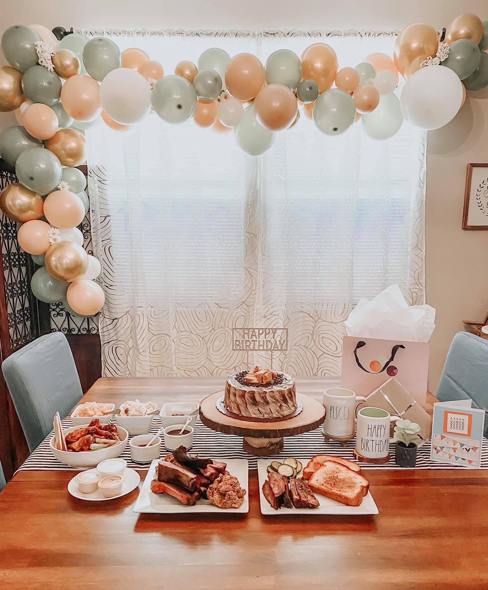 152-Piece Sage Green Balloon Garland Kit with White, Peach, Gold & Retro Olive Green Balloons - Wedding, Baby Shower, Bridal Shower & Birthday Party Decorations - Perfect for Indoor and Outdoor Celebrations