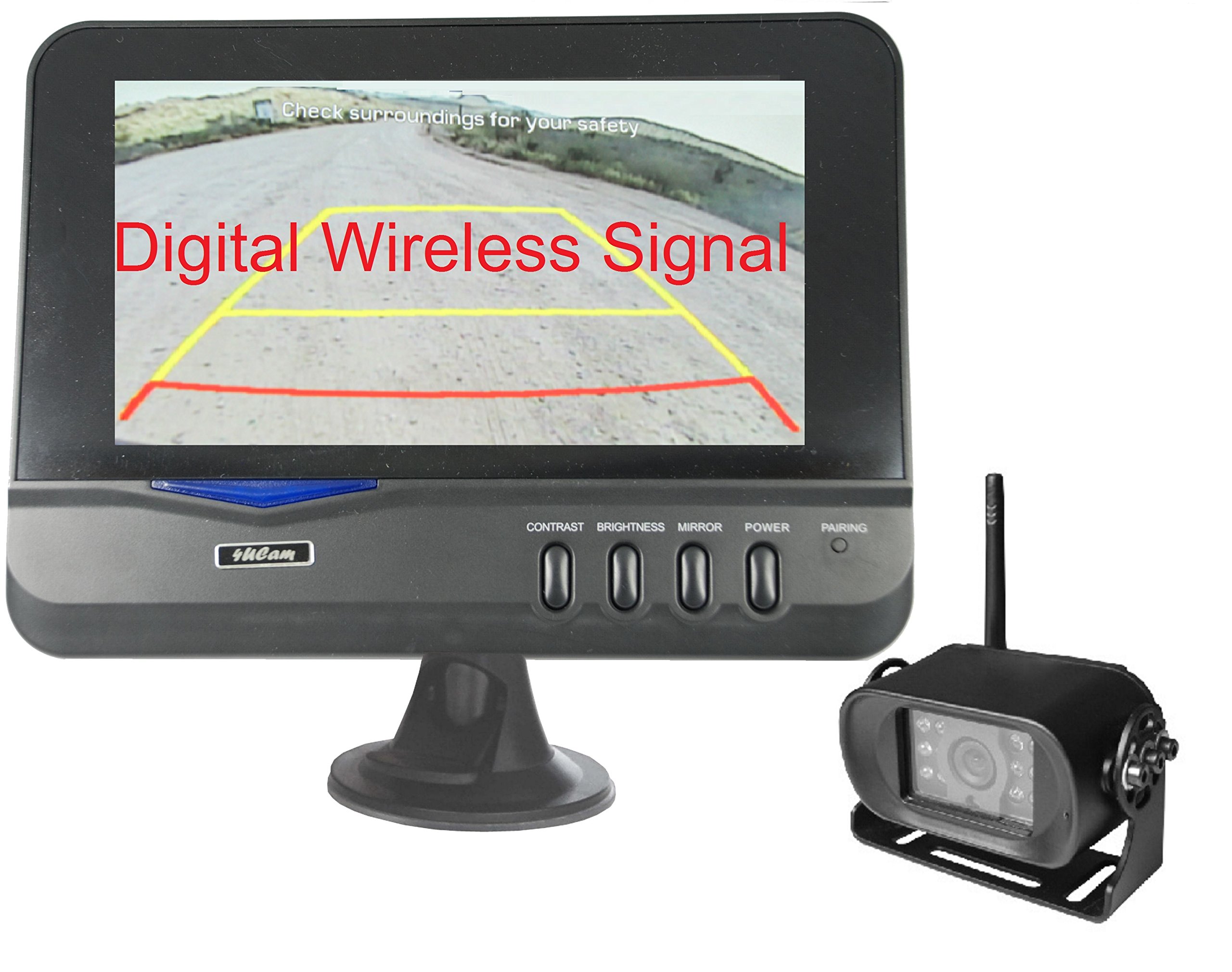 4Ucam Digital Wireless Backup Camera with 7