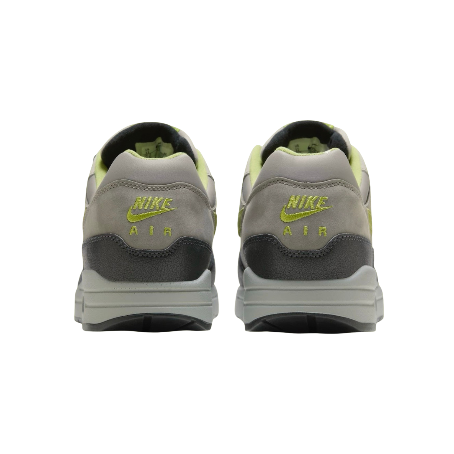 Nike Air Max 1 SP HUF Pear Green (2024) - Anthracite Grey & Pewter Sneakers for Men - Running, Gym & Casual Wear