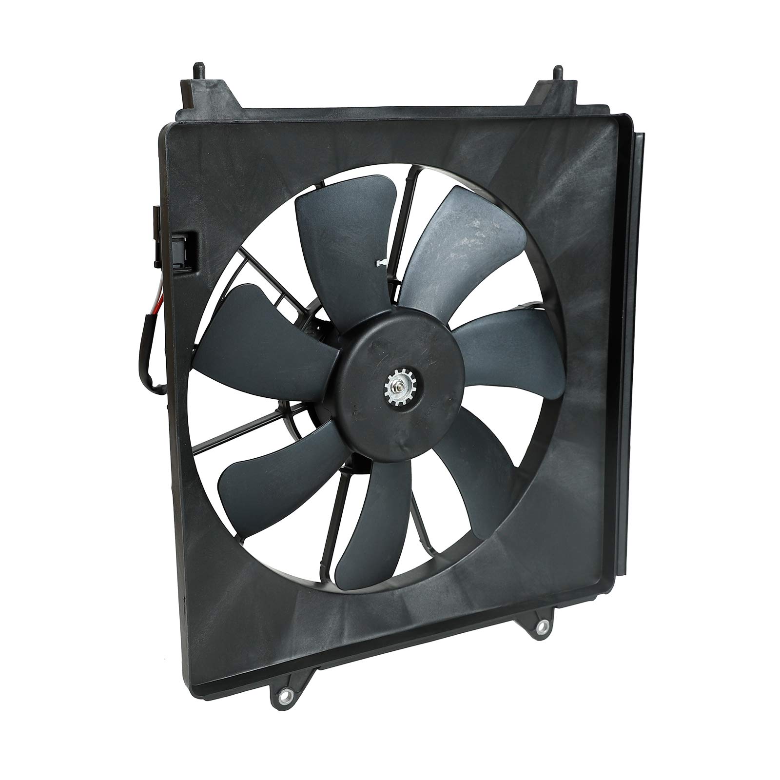 2-Pack AC Cooling Radiator Fan Assembly Left & Right Set Compatible with 2008-2012 Honda Accord 2.4L - OEM #HO3113123 611130 621-357 - Perfect for AC Repair & Engine Cooling System Maintenance