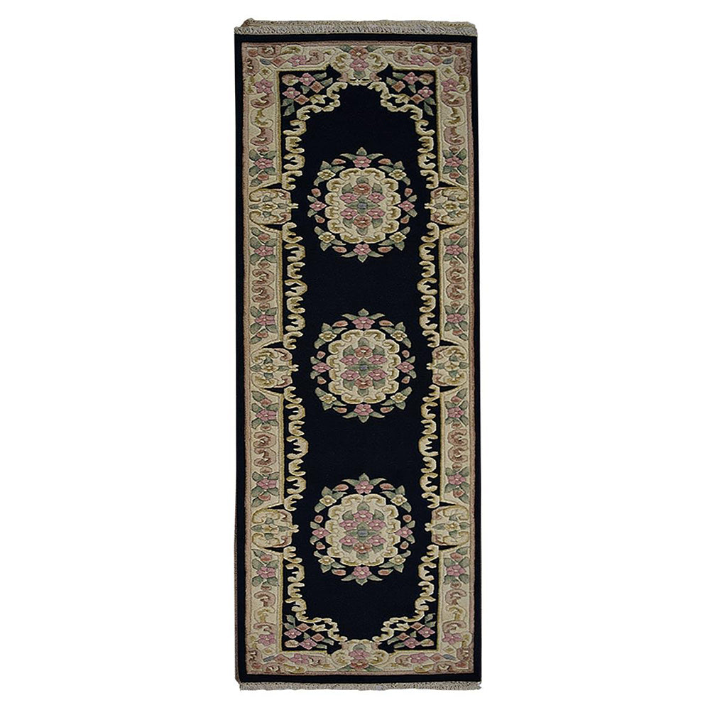 Handmade Anatolian Aras Hand-Knotted Wool Rug - Traditional Turkish Carpet for Living Room, Bedroom & Home Decor