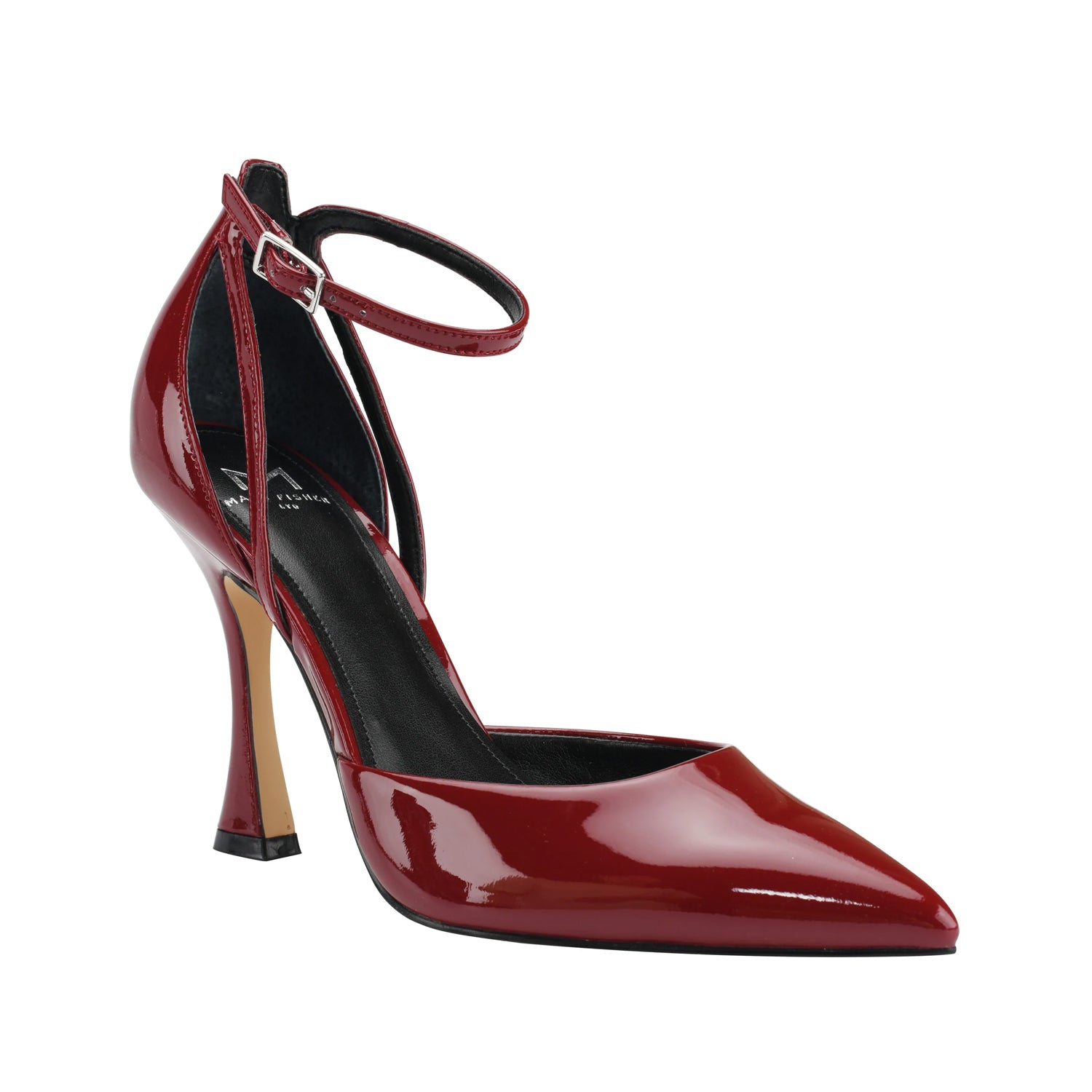 Marc Fisher Women's Lynnie Ankle Boots in Dark Red - Stylish & Comfortable Booties for Fall, Winter, and Casual Outings