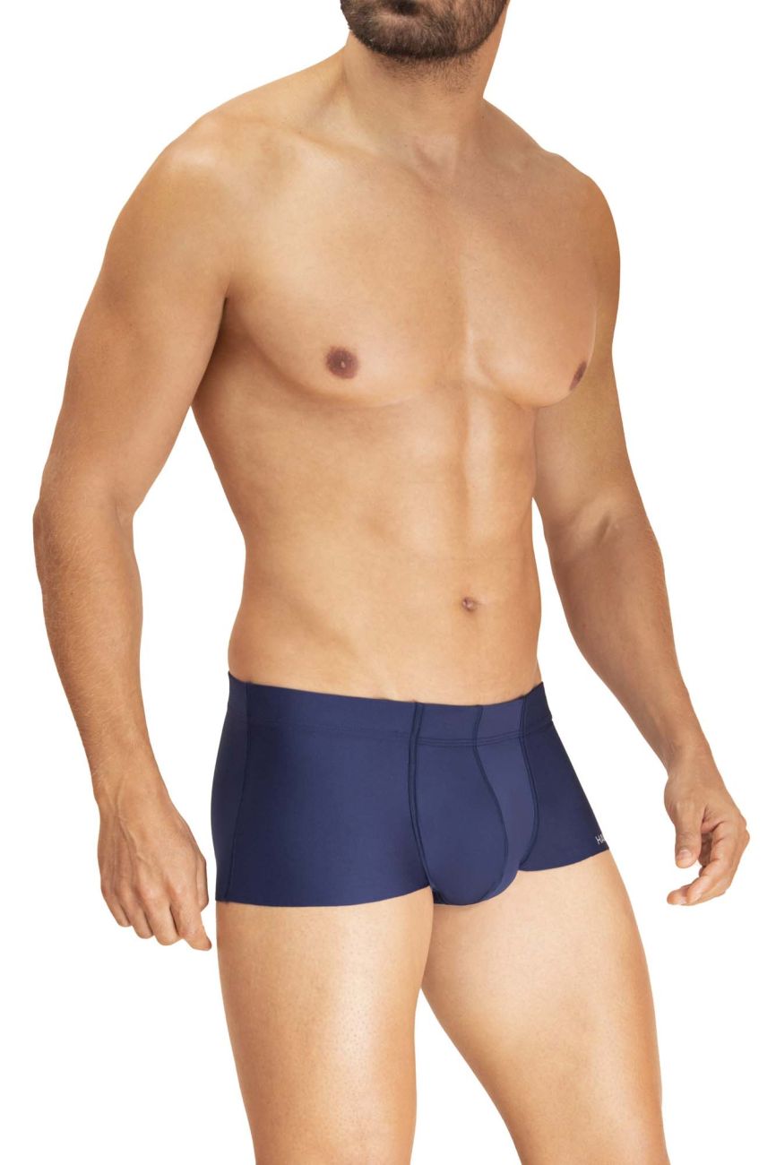 Premium Hawaiian Microfiber Trunk - Dark Blue 42293 | Durable & Soft Storage Solution for Travel, Gym & Home Organization