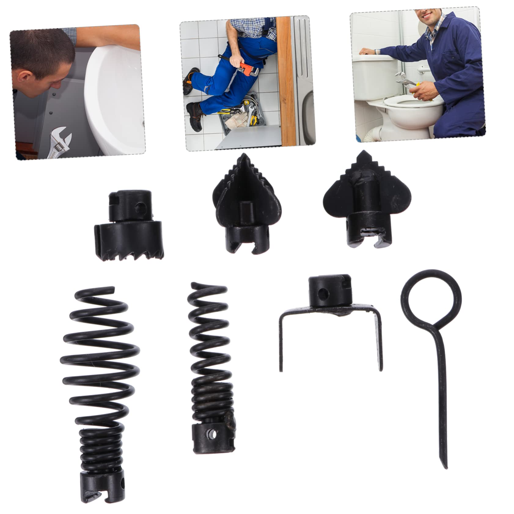 7pcs Dredge Cutter Head Cleaning Tools - for Pipeline Maintenance