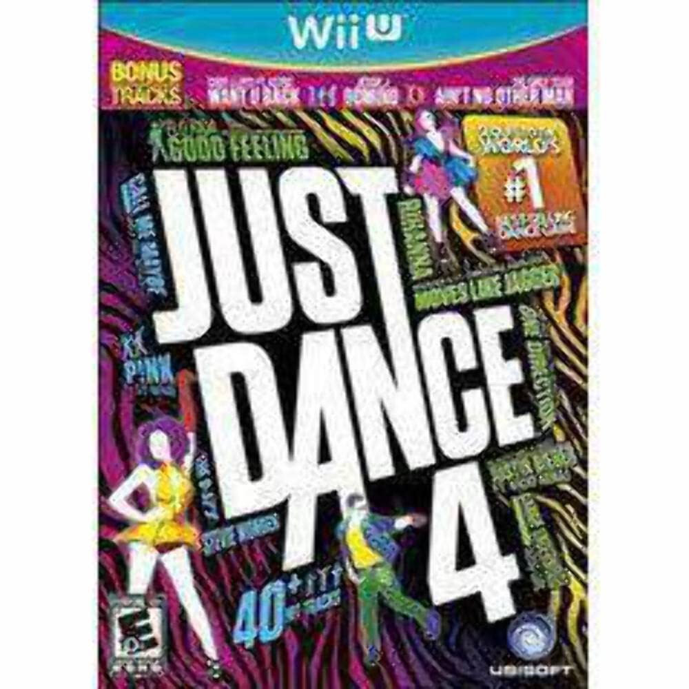 Just Dance 4 for Nintendo Wii U - Fun Dance Game for Parties & Family Entertainment
