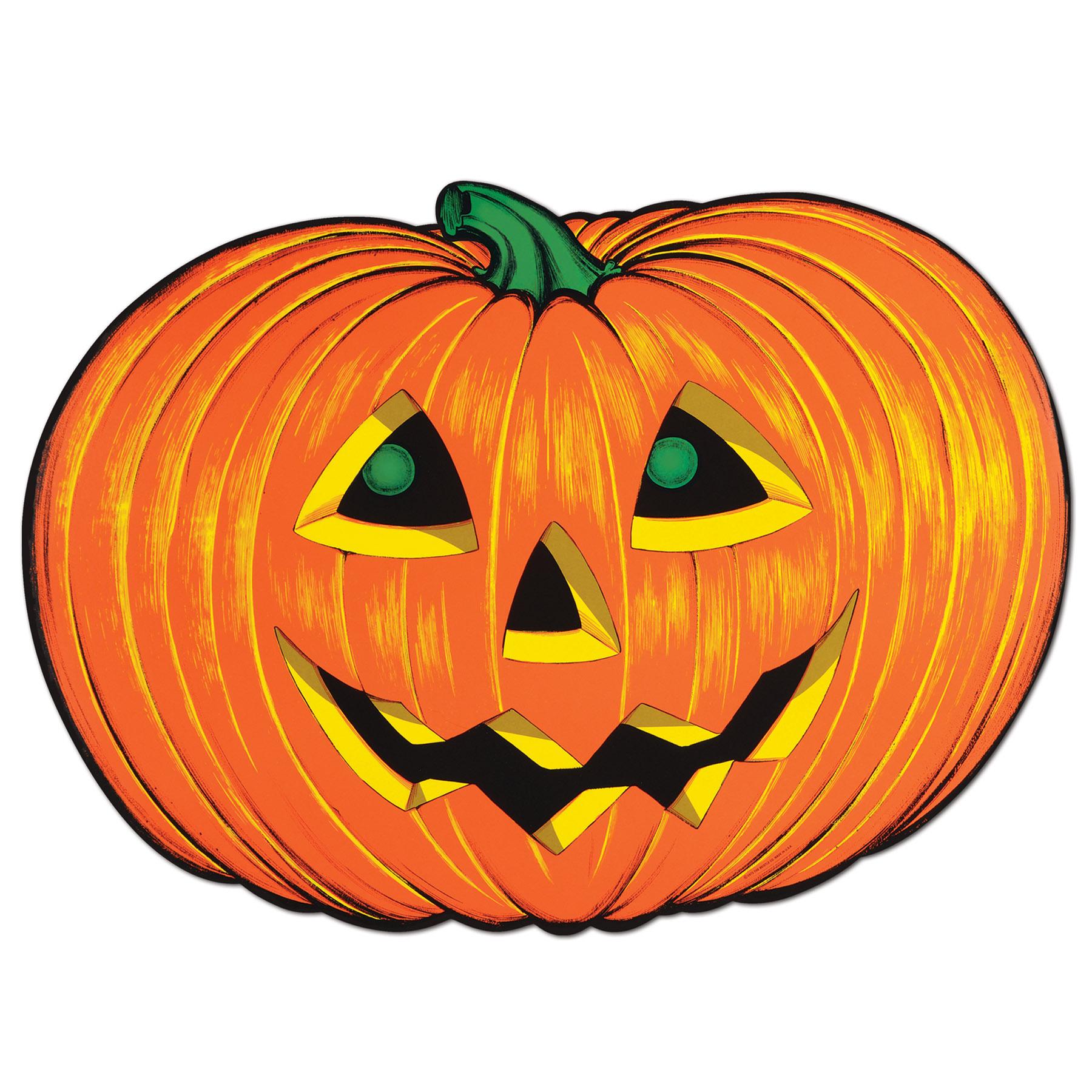 12 Pack Beistle Halloween Party Jack O'Lantern Faces - DIY Pumpkin Carving Stencils for Halloween Decorations & Fall Party Supplies