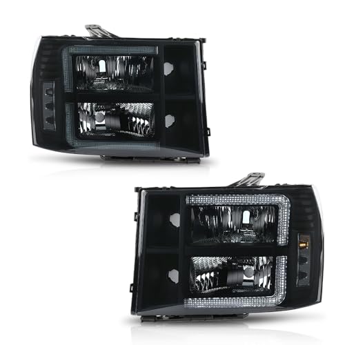 Smoky lens Black Housing Clear Reflector