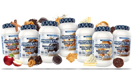 VMI Sports ProtoLyte Whey Isolate Protein Powder - Chocolate Fudge Cookie Flavor, 1.63 lbs (740g) | Premium Low-Carb Muscle Recovery Supplement for Post-Workout & Fitness Enthusiasts