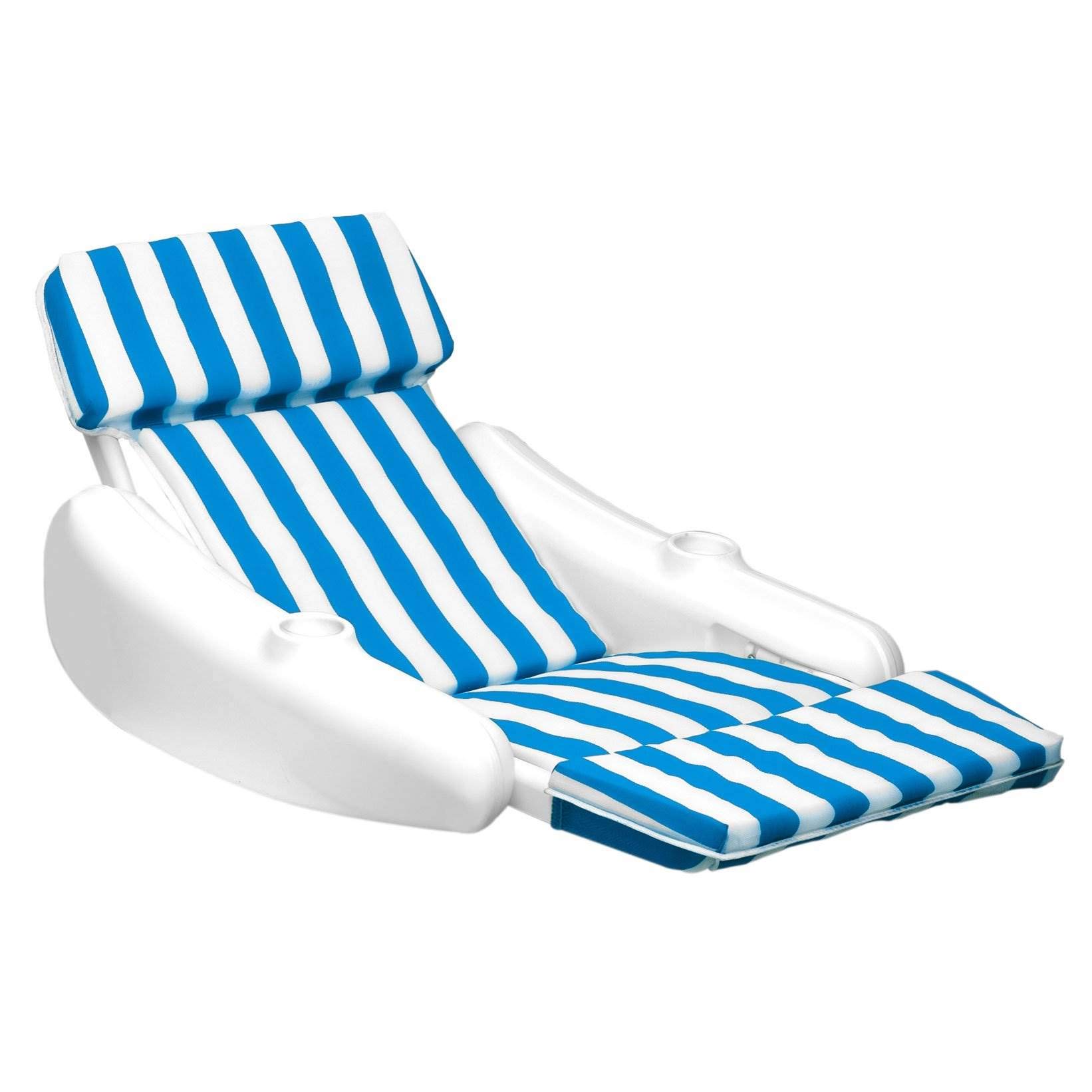 SWIMLINE Original Sunchaser Padded Luxury Lounge Chair Pool Float - Comfortable Molded Frame & Stable Pontoon Design for Adults | Premium Pool Lounger & Inflatable Pool Accessories | Perfect for Relaxing by the Pool, Beach Vacations & Summer Water Activities