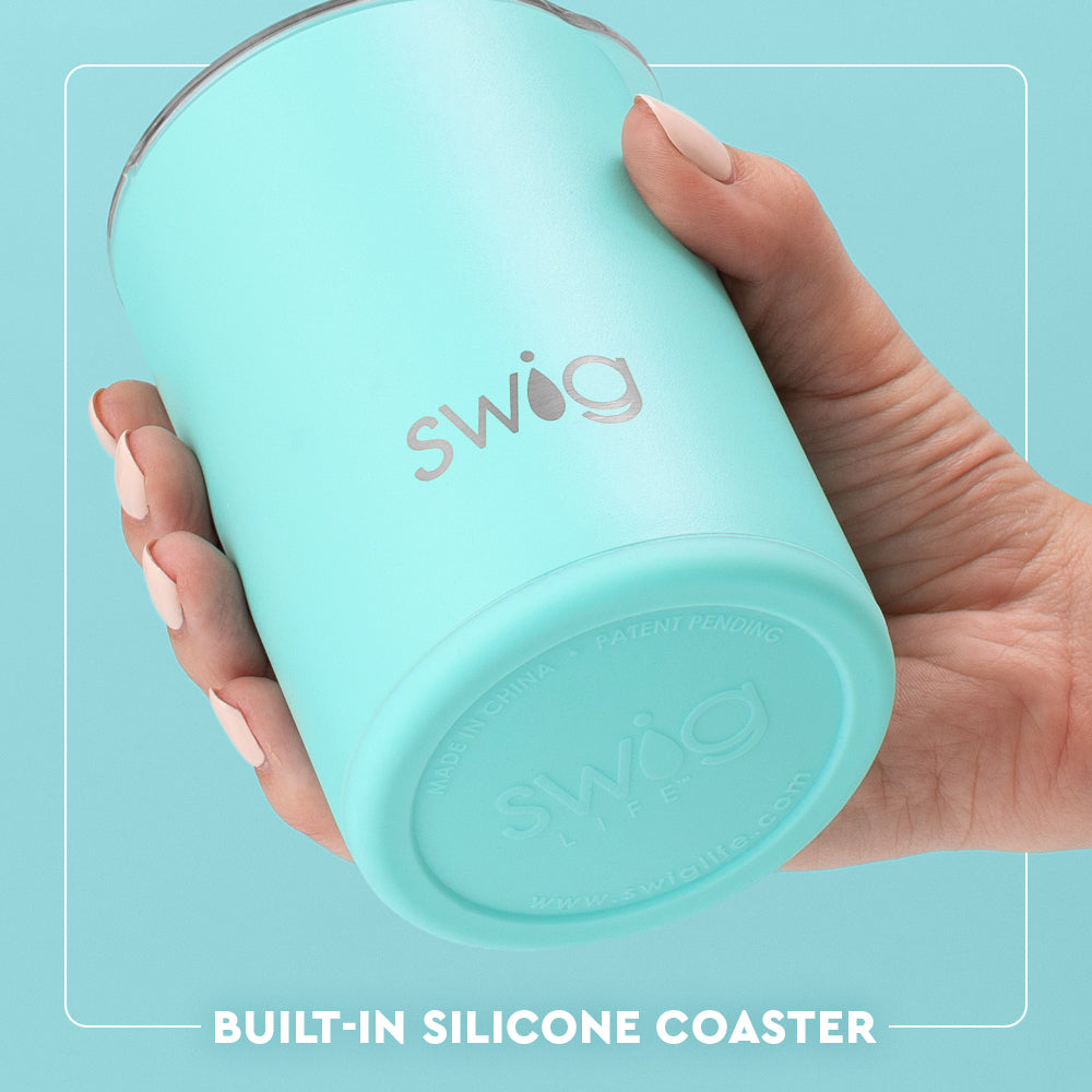 Hot Pink 12oz Insulated Tumbler with Lid & Straw - Perfect for Iced Coffee, Smoothies & On-the-Go Hydration