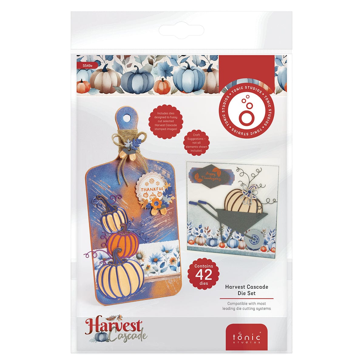Harvest Cascade Full Papercraft Collection DB149 - DIY Scrapbooking, Card Making & Home Decor Craft Supplies