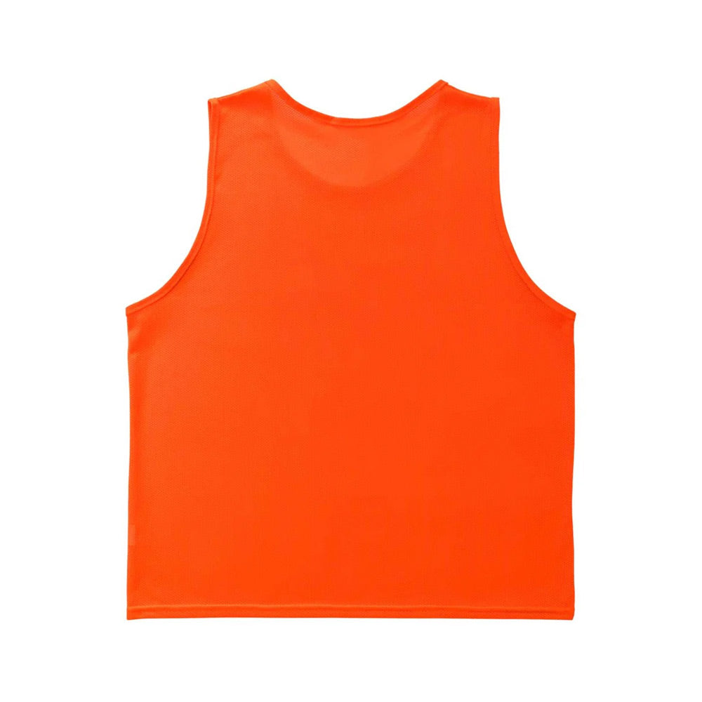 FC Mesh Training Bib II - First Kicks Soccer Jersey (Orange) - Perfect for Youth Soccer Practice, Games & Team Training Sessions