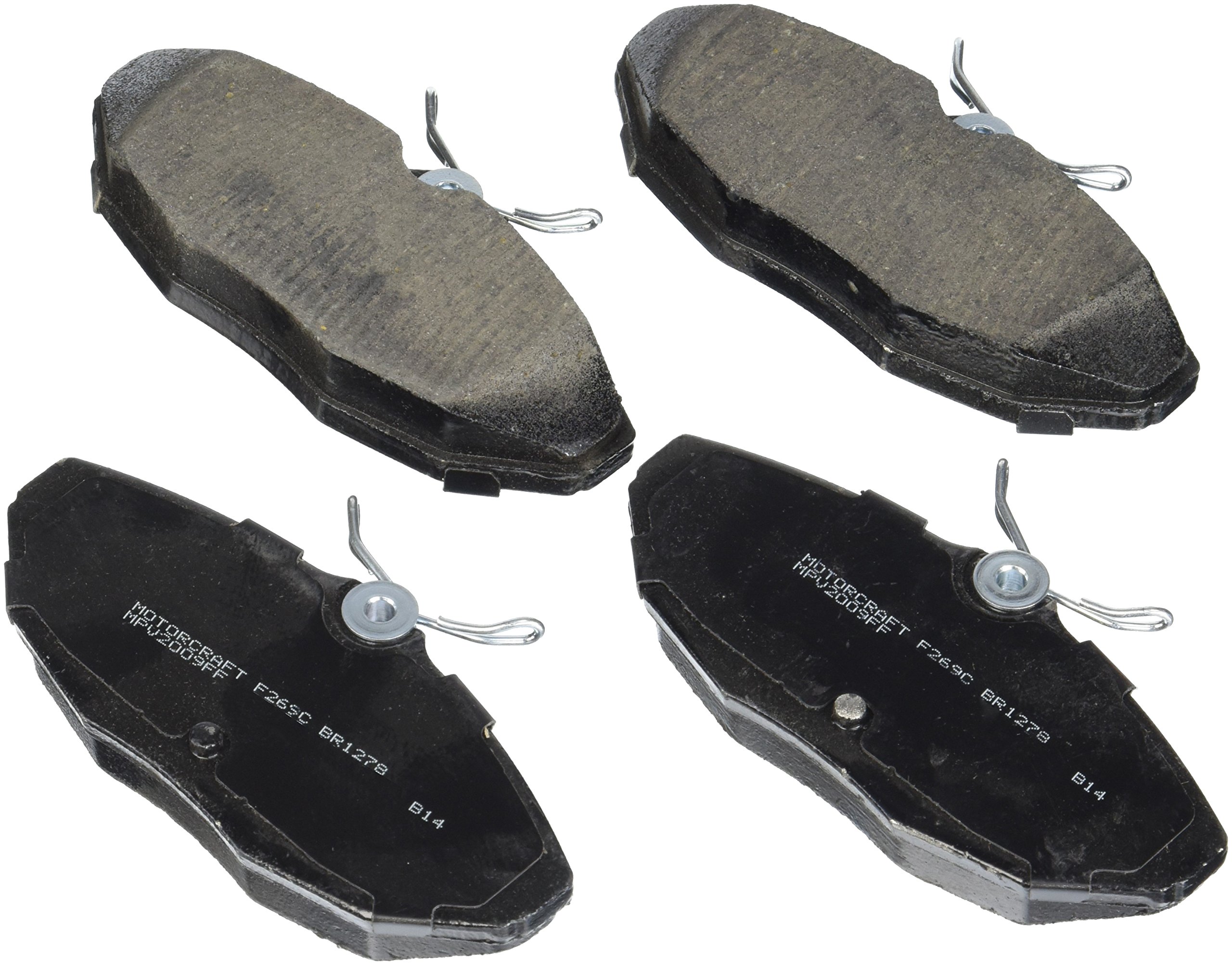 High-Performance Brake Pads for Cars & Trucks - Premium Ceramic & Semi-Metallic Friction Material - Perfect for Daily Commuting, Mountain Driving & Towing