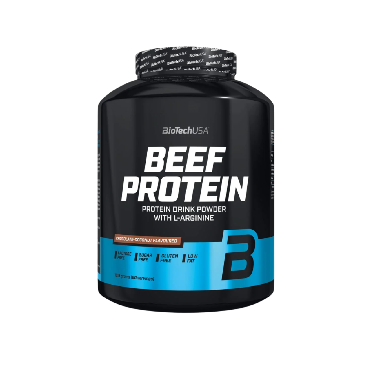 BioTechUSA Beef Protein Powder 1.8kg (60 Servings) - Grass-Fed Whey Protein Isolate for Muscle Growth & Recovery - Ideal for Bodybuilding, Fitness & Post-Workout Nutrition