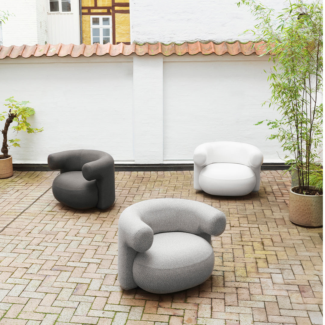 Premium Burra Outdoor Lounge Chair - Waterproof, Durable & Comfortable Patio Furniture for Backyard, Poolside, or Garden Relaxation
